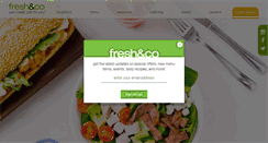 Desktop Screenshot of freshandco.com